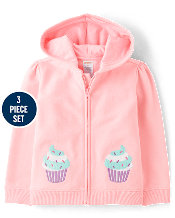 Conjunto de 3 piezas de postre para niñas - Birthday Boutique