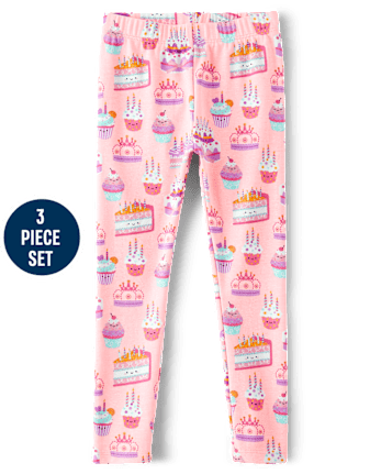 Conjunto de 3 piezas de postre para niñas - Birthday Boutique