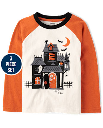 Boys Fairisle 3-Piece Outfit Set - Halloween