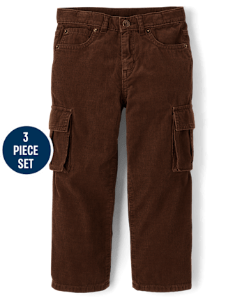 Boys Embroidered Horse 3-Piece Outfit Set - Highland Hills