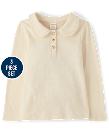 Girls Houndstooth Peter Pan Tweed Cape 3-Piece Outfit Set - Petit Paris