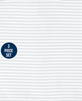 Baby Elephant Striped 3-Piece Take Me Home Set