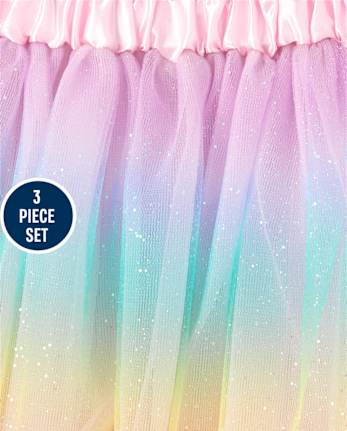 Girls Unicorn Costume Set