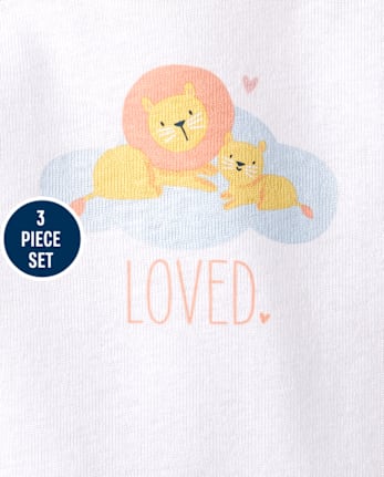 Ensemble 3 pièces Take Me Home de Bébé Animal