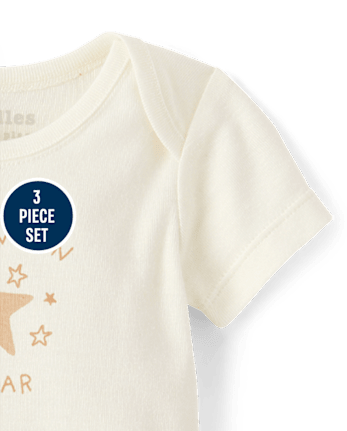 Ensemble Baby Star 3 pièces « Emmenez-moi à la maison »