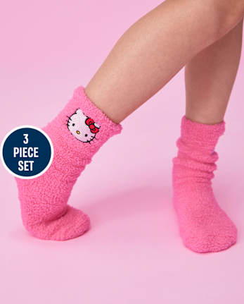 Girls Hello KittyÂ® 3-Piece Cozy Accessories Set