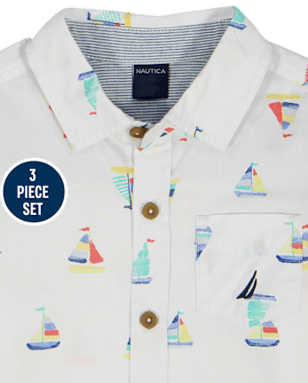 Toddler Boys Nautica® 3-Piece Outfit Set