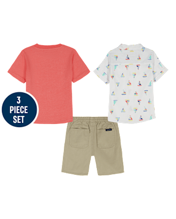 Toddler Boys Nautica® 3-Piece Outfit Set