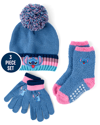Girls Stitchâ¢ 3-Piece Cold Weather Set
