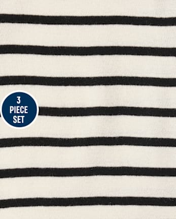 Baby Boys Palm Tree 3-Piece Playwear Set