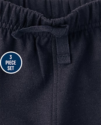 Baby Boys Lobster 3-Piece Outfit Set