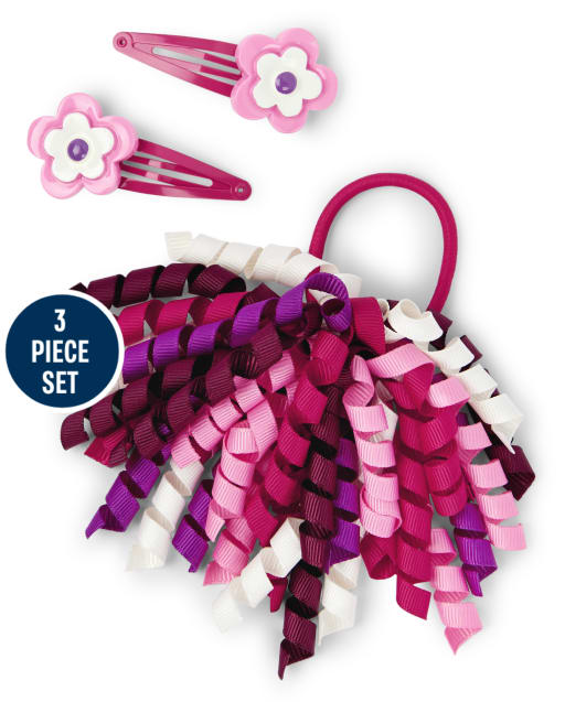 Girls Curly Hair Set - Tree House - view 1