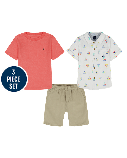 Toddler Boys Nautica® 3-Piece Outfit Set