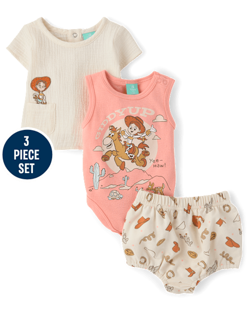 Ensemble de vêtements de jeu 3 pièces Toy Story™ pour bébés filles