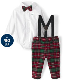 Boys matching online christmas outfits