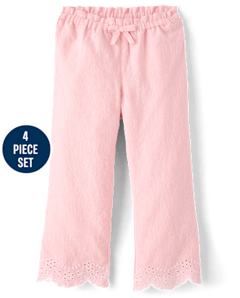 Girls Gingham 3-Piece Swim Set - Swim Shop