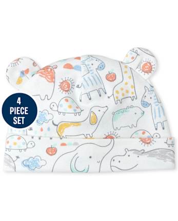 Bébé Doodle Animals Ensemble Take Me Home 4 pièces