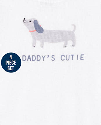 Ensemble essentiel 4 pièces pour bébé garçon