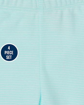 Ensemble 4 pièces Take Me Home pour bébé garçon, animaux