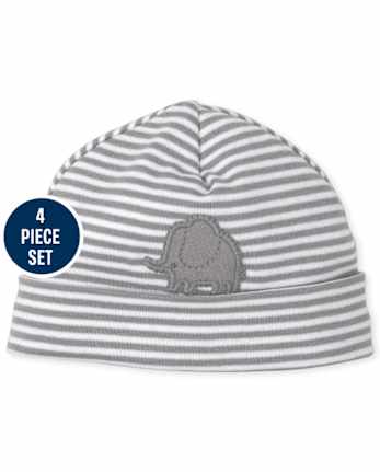 Ensemble unisexe bébé éléphant 4 pièces Take Me Home