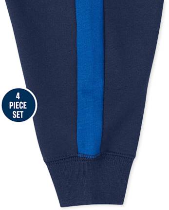 Baby Boys 4-Piece Playwear Set