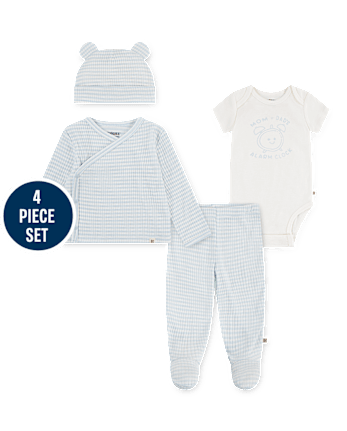 Baby Boys Huggies Dinosaur 4-Piece Take Me Home Set