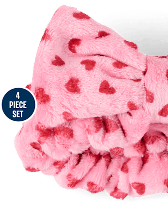 Girls Heart 4-Piece Accessory Set