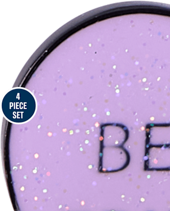 Girls Best Friends Enamel Pin 4-Pack