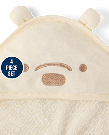 Baby Winnie The Poohâ¢ Towel And Washcloth 4-Piece Set