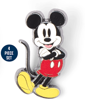 Girls Disney Pin 4-Pack