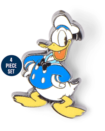 Girls Disney Pin 4-Pack