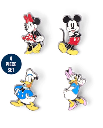 Girls Disney Pin 4-Pack