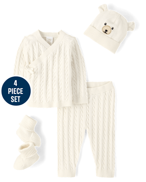 Baby Bear 4-Piece Take Home Set - Homegrown by Gymboree