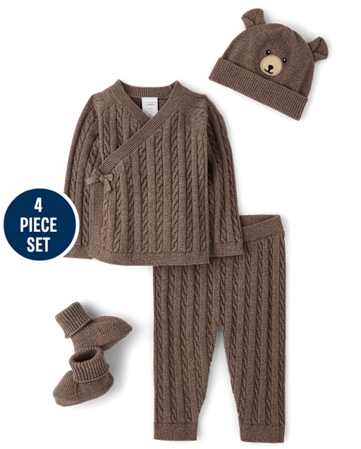 Baby Bear 4-Piece Take Home Set - Homegrown by Gymboree