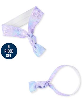 Juego de cabello de 6 piezas para niñas