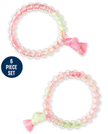 Juego de cabello de 6 piezas para niñas