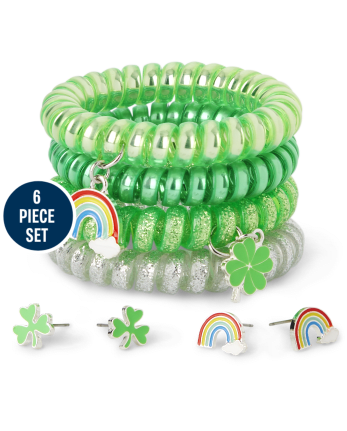 Girls St. Patrick's Day 6-Piece Jewelry Set