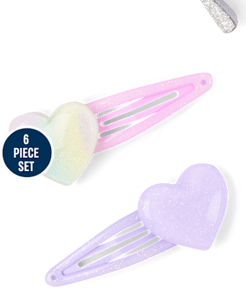 Girls Cat 6-Piece Hair Set