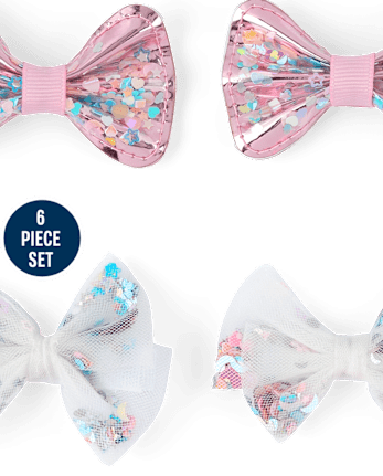 Girls Shakey 6-Piece Hair Set