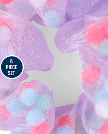 Girls Shakey 6-Piece Hair Set