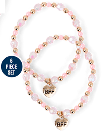 Girls Ballerina BFF 6-Piece Jewelry Set - MULTI CLR
