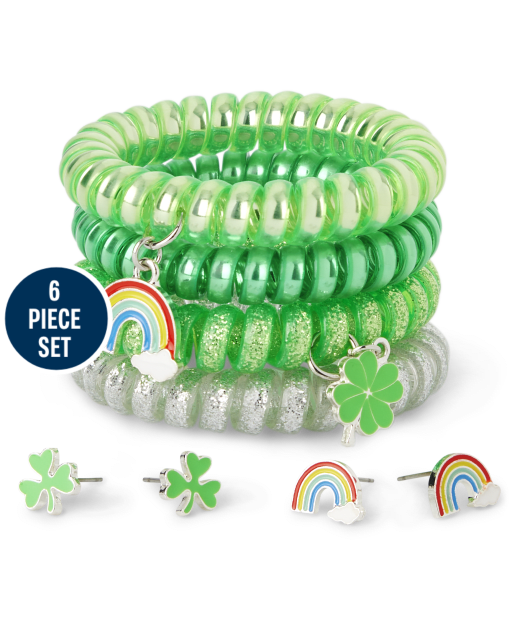 Girls St. Patrick's Day 6-Piece Jewelry Set
