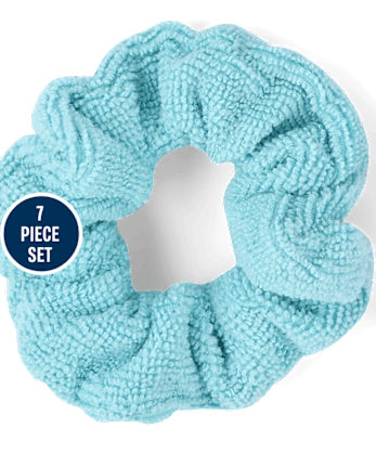 Girls Candy Bear 7-Piece Hair Set