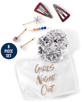 Set de pelo para salir de noche de chicas preadolescentes