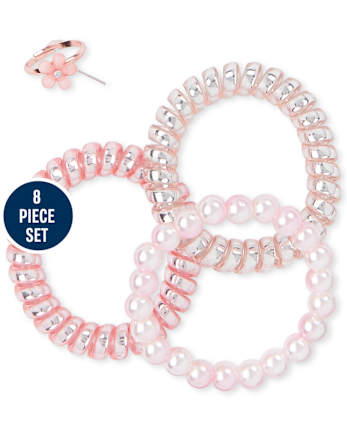 Girls 8-Piece Jewelry Set