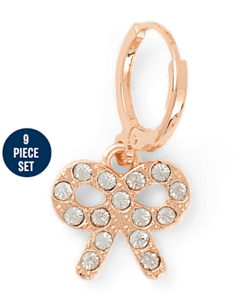 Girls Butterfly Sandal Charm 9-Pack