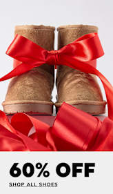 The image shows a young woman wearing a pink sweatsuit and ugg-style boots, posing against a plain white background with various graphic elements, including a snowflake symbol and price tags.