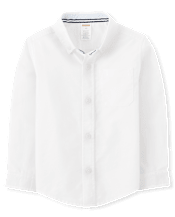 Camisa con botones resistente a las arrugas para niños - Uniforme