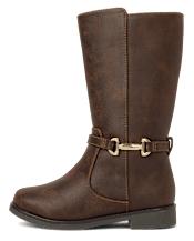 Girls Buckle Boots - Little Essentials