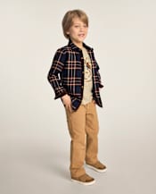 Boys Relaxed Utility Pants - Little Essentials